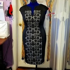 Professional black dress